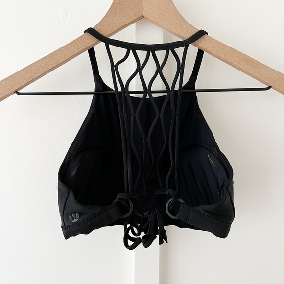 LULULEMON black tidal flow net top - Picture 6 of 7